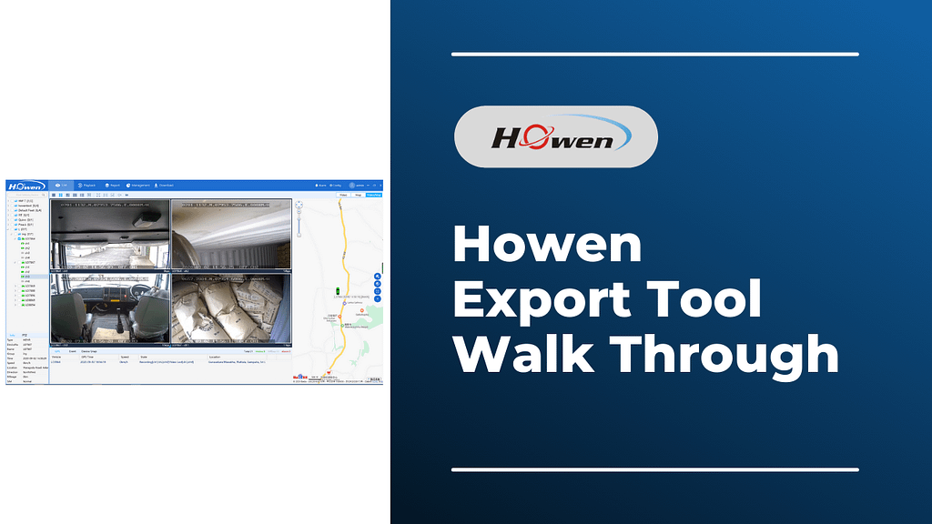 Howen Export Tool Walk Through