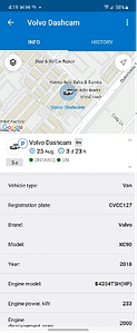 LVM Track Mobile app features