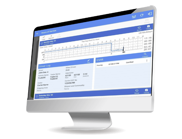 Hours of Service ELD by VisTracks